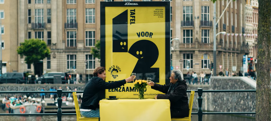 Oma’s Soep and 100 Restaurants launch campaign against loneliness